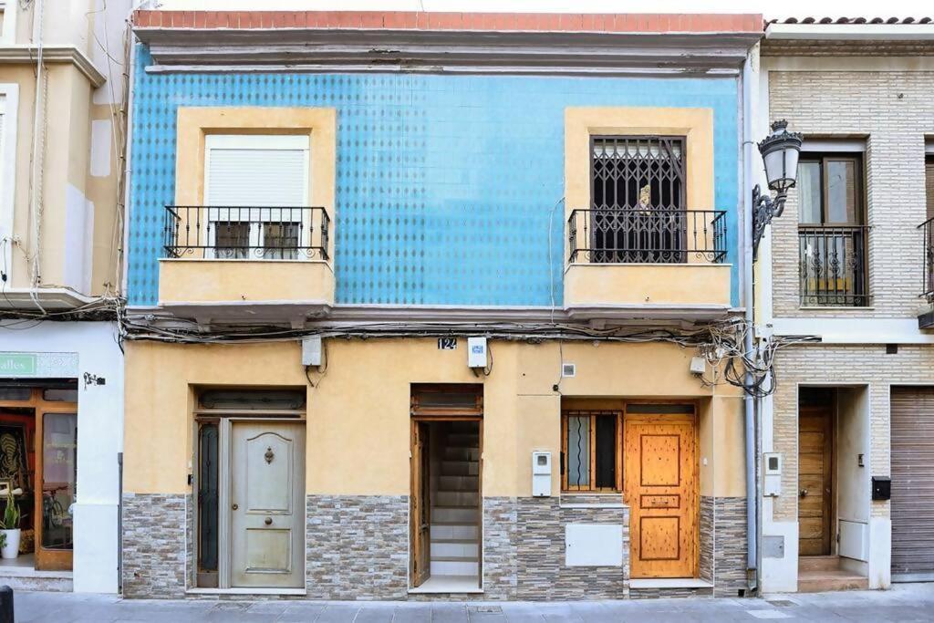Acogedor Duplex Con Terraza Interior En La Playa Daire Valensiya Dış mekan fotoğraf